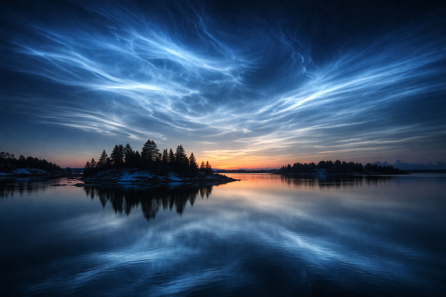 야광운 — 현재도 85km 고도에 존재하는 물 얼음 결정 구름