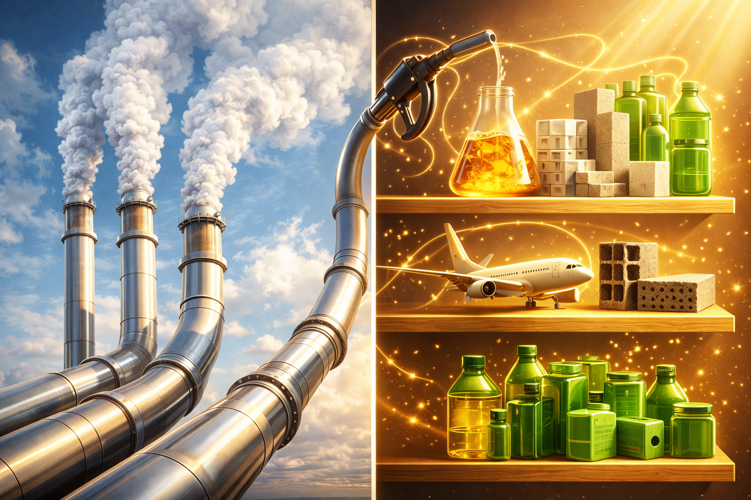 탄소를 자원으로 전환하는 기술